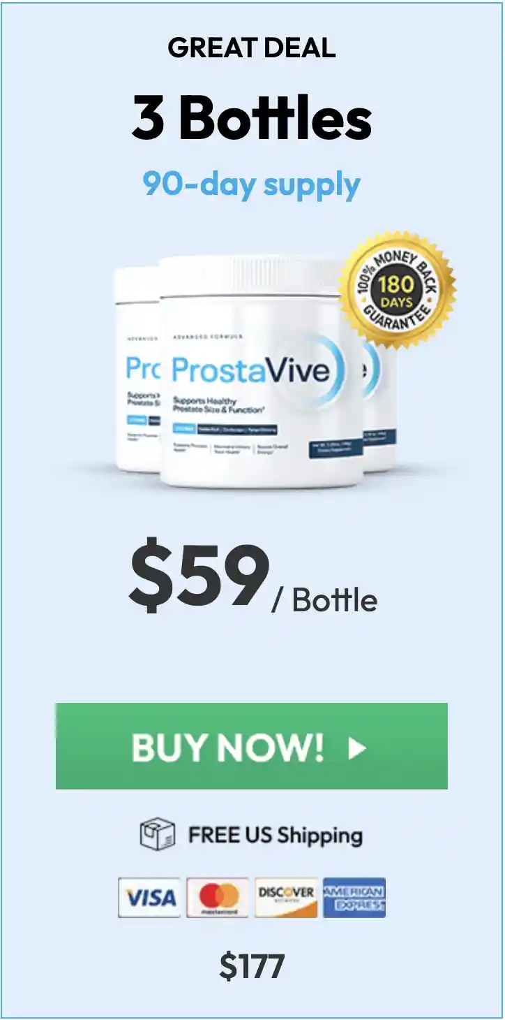 prostavive three bottles pack