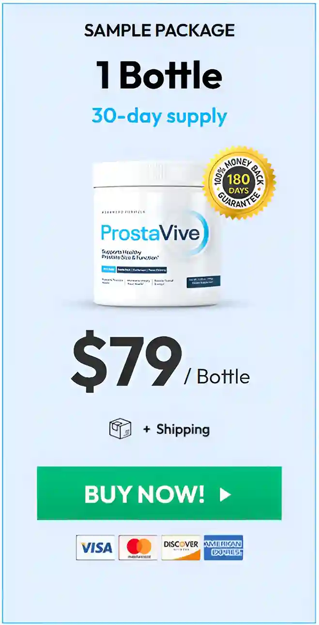 ProstaVive one bottle